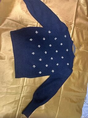 Liz Claiborne Navy Sweater Size M